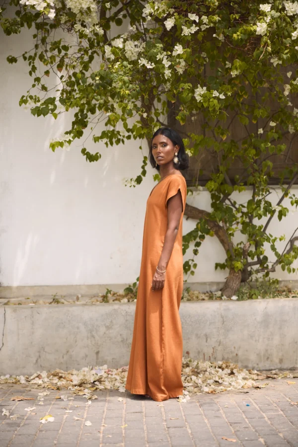 jumpsuit, v neck jumpsuit, flared jumpsuit