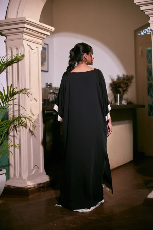 dresses, v neck kaftan, free size