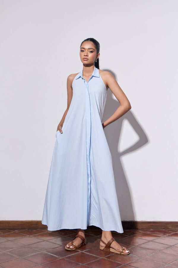 Csol11621 2 ELIO HALTER DRESS